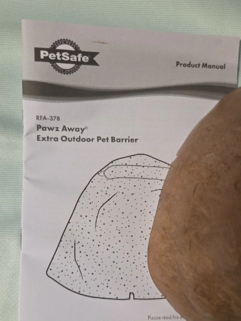 PetSafe Brown Outdoor Pet Barrier   Shaped Like A Rock
